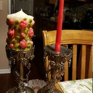 Set Of 2 STUDIO SILVERSMITH Candles Holders